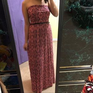 Forever 21 Strapless Maxi Dress